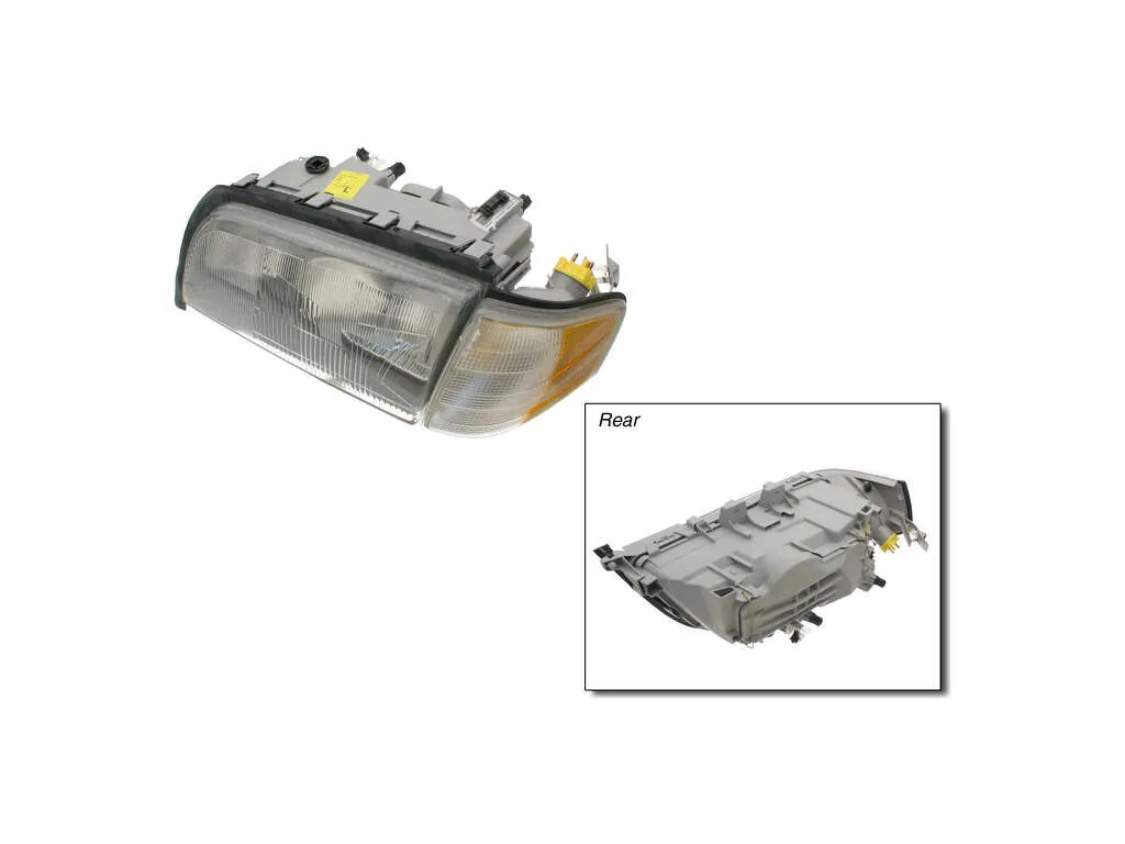 1996 Mercedes-Benz C280 Headlight Assembly  - Left Magneti Marelli