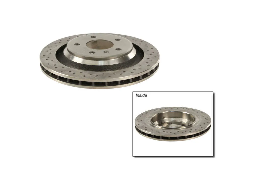 2005 Pontiac Grand Prix Disc Brake Rotor  - Rear WBR Coated