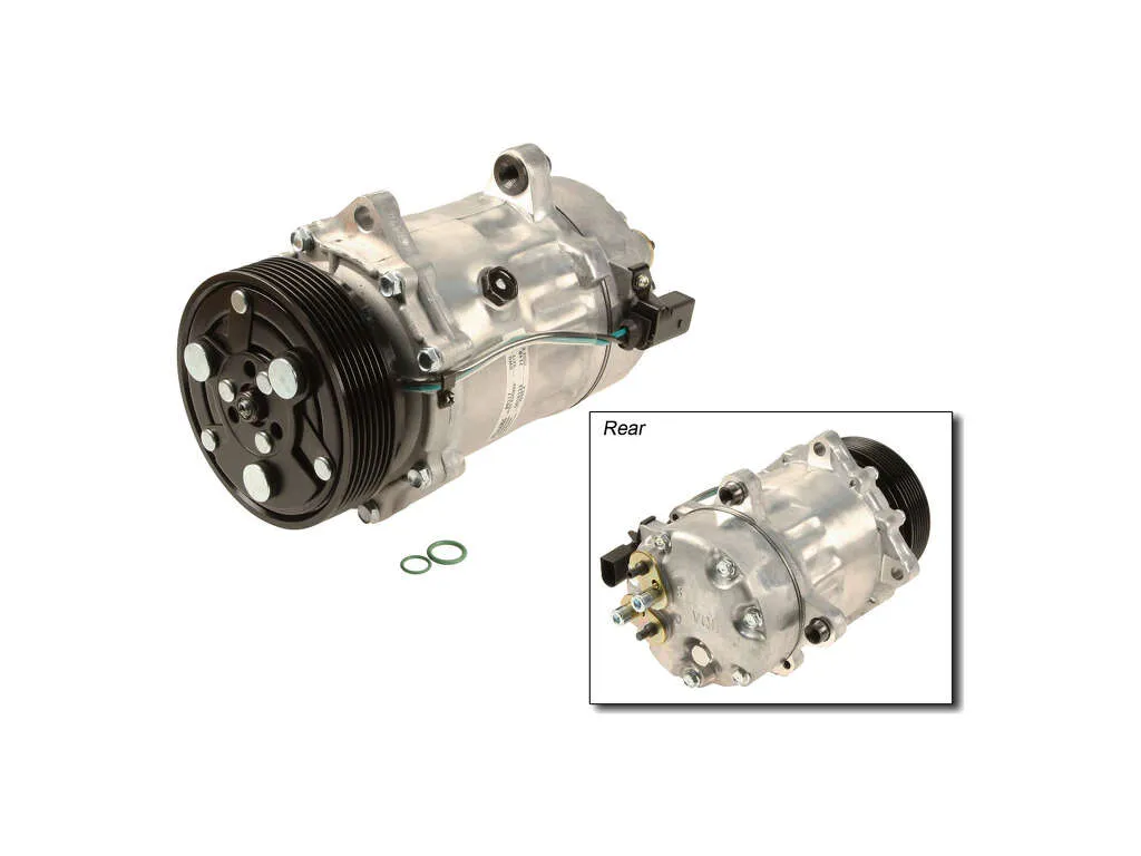 2004 Volkswagen Jetta A/C Compressor 6 Cyl 2.8L Nissens