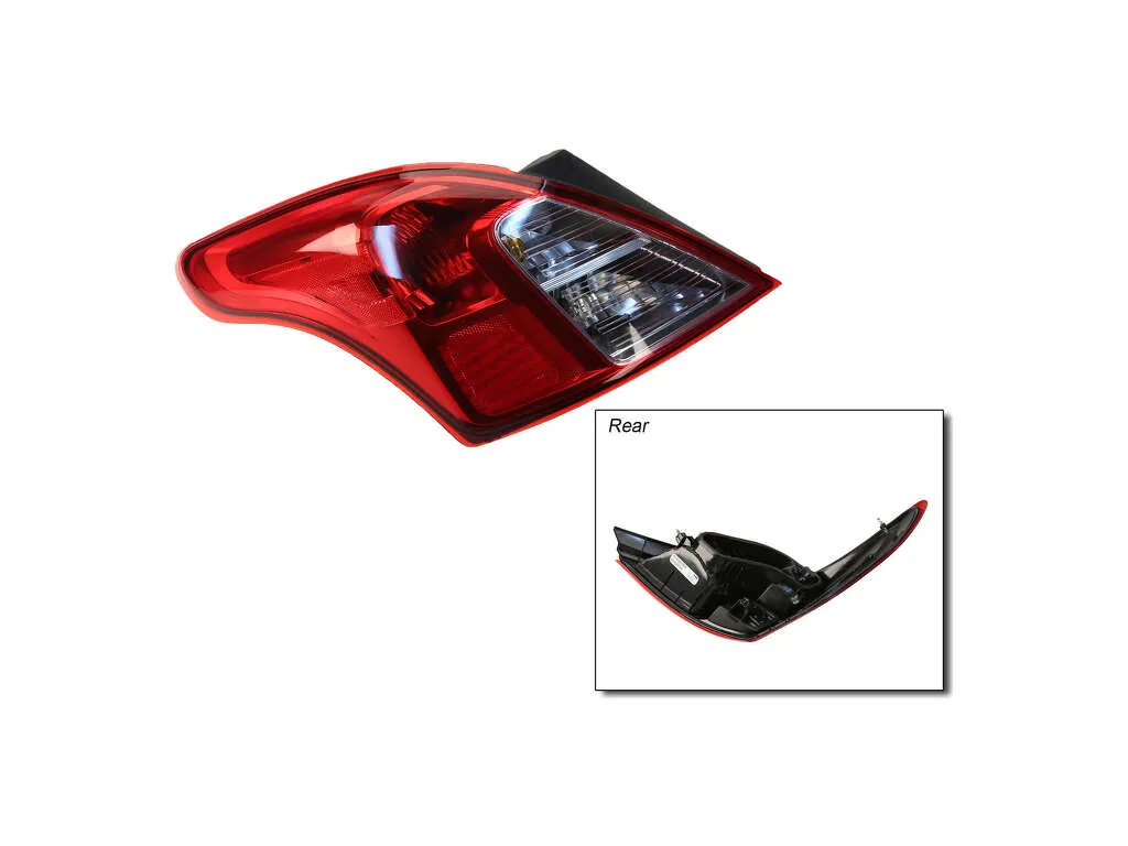 2012 Nissan Versa Tail Light Assembly  - Left TYC