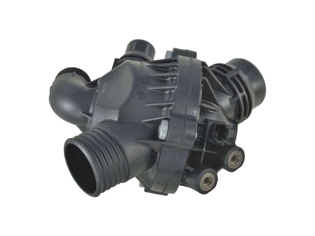 2011 BMW X6 Engine Coolant Thermostat / Water Outlet Assembly 6 Cyl 3.0L Wahler