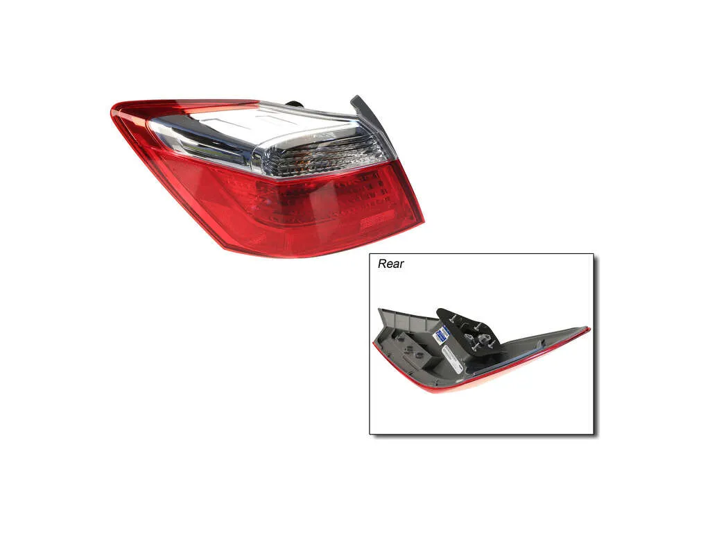 2014 Honda Accord Tail Light Assembly  - Left Outer TYC