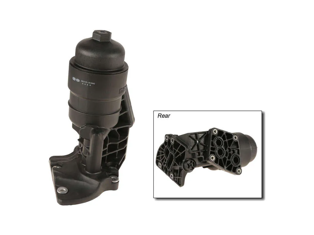 2012 Hyundai Santa Fe Engine Oil Filter Housing 6 Cyl 3.5L Genuine