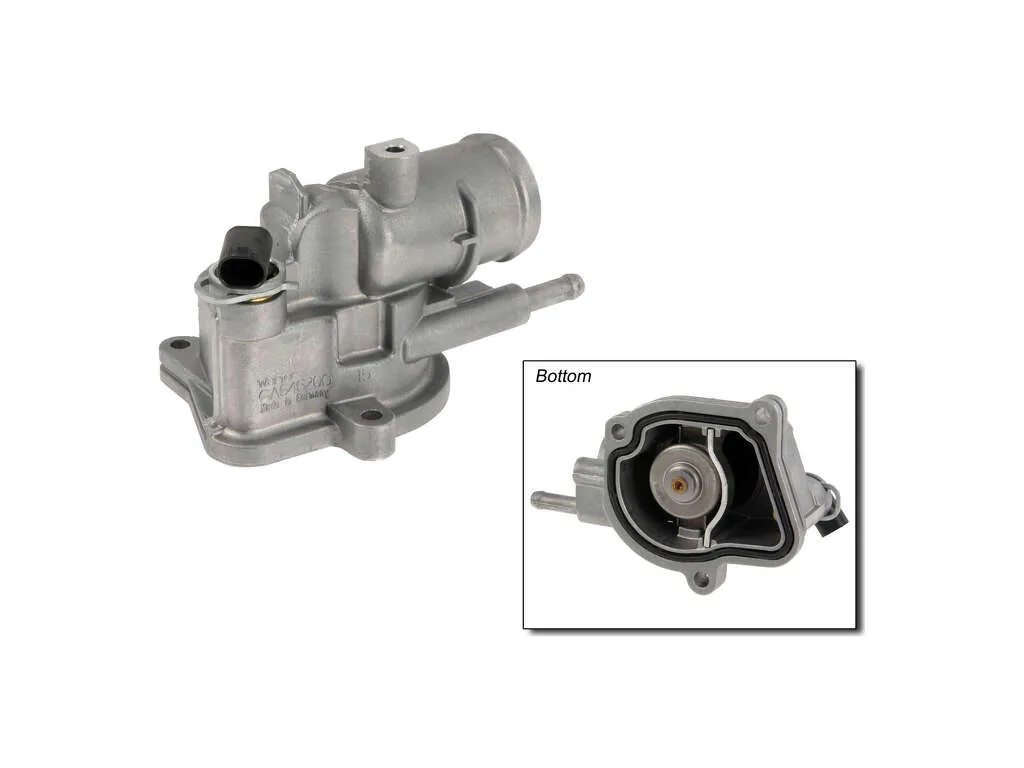 2005 Mercedes-Benz E320 Engine Coolant Thermostat / Water Outlet Assembly Wahler