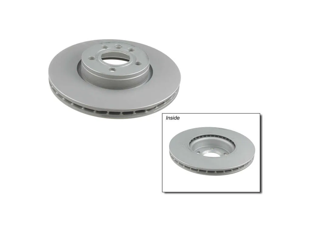 2002 Volkswagen EuroVan Disc Brake Rotor  - Front Zimmermann Coated