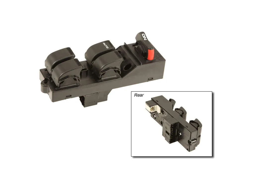 1997 Honda Civic Door Window Switch  - Front Left Genuine