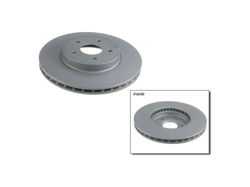 2008 Jaguar X-Type Disc Brake Rotor  - Front Zimmermann Coated