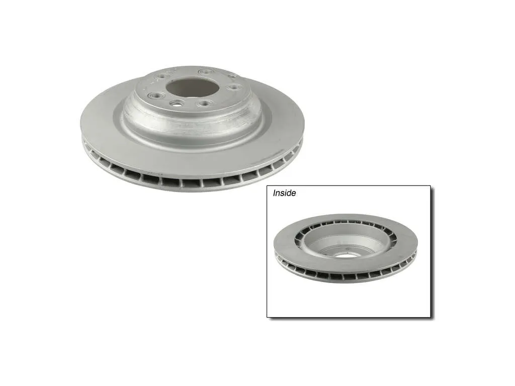2010 Porsche Cayenne Disc Brake Rotor  - Rear Left Zimmermann Coated