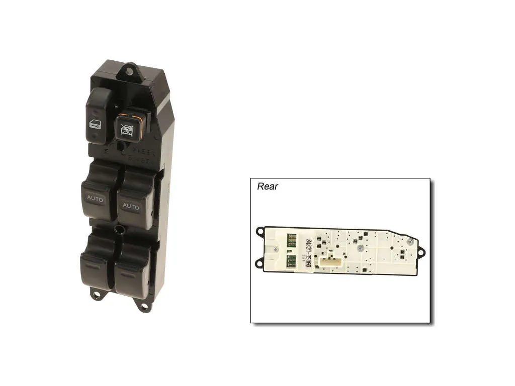 2000 Toyota 4Runner Door Window Switch  - Front Left Genuine