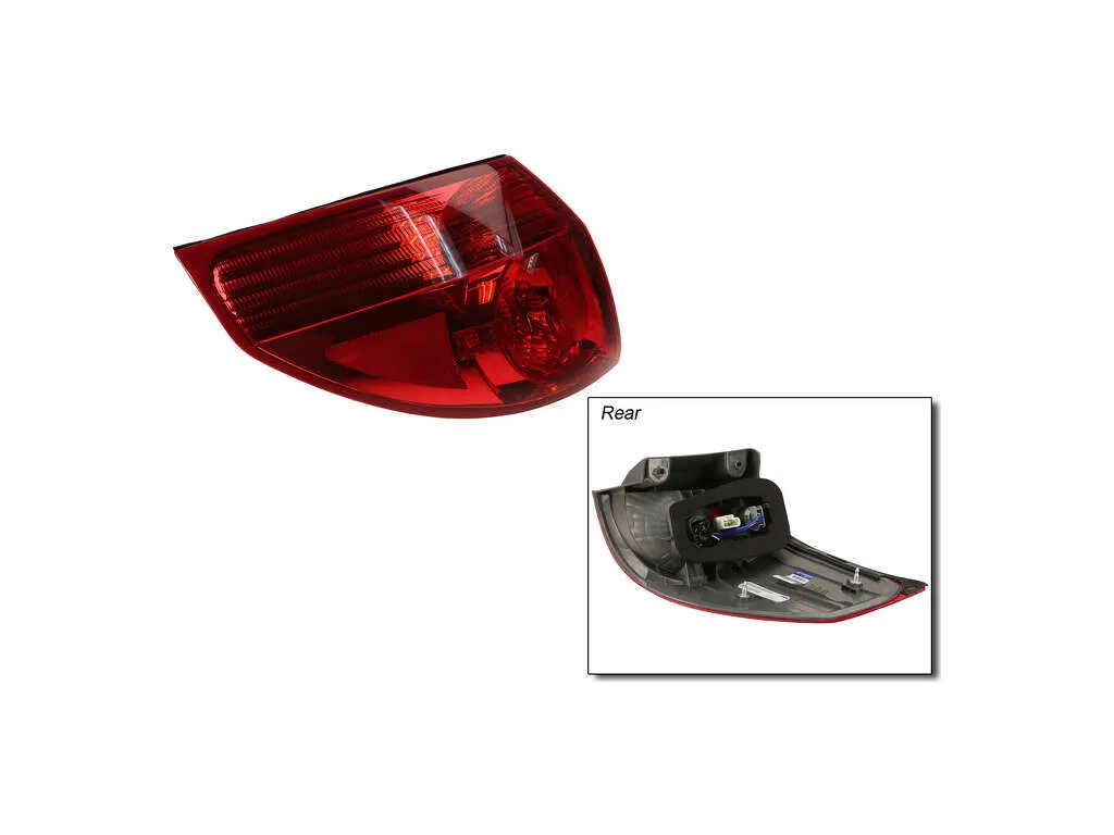 2007 Toyota Sienna Tail Light Assembly  - Left Outer TYC