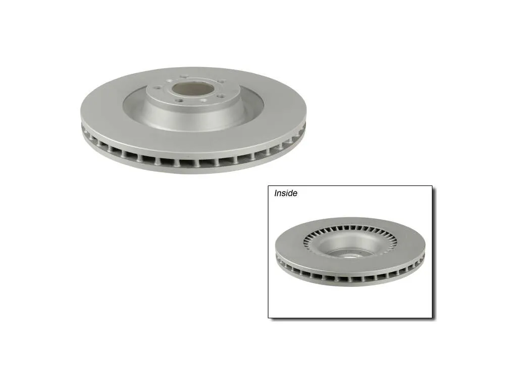 2004 Audi A8 Quattro Disc Brake Rotor  - Front Zimmermann Coated