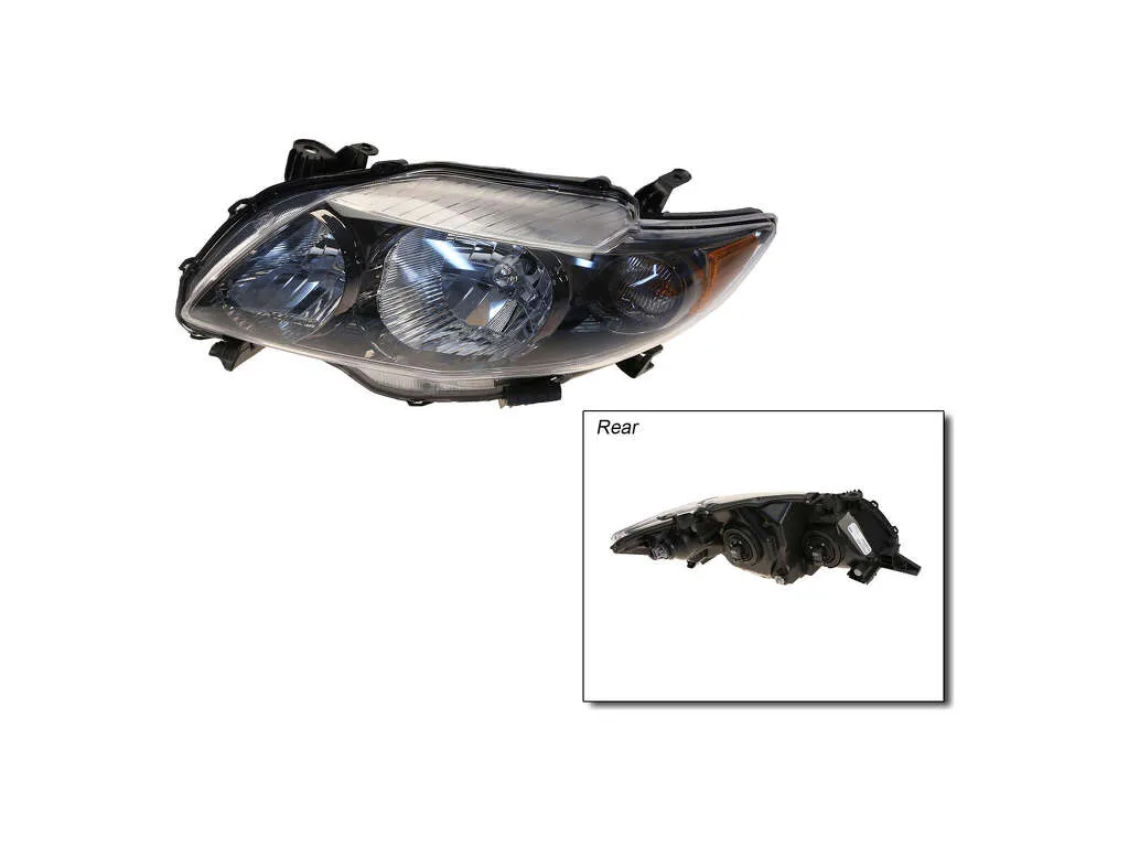 2010 Toyota Corolla Headlight Assembly  - Left TYC