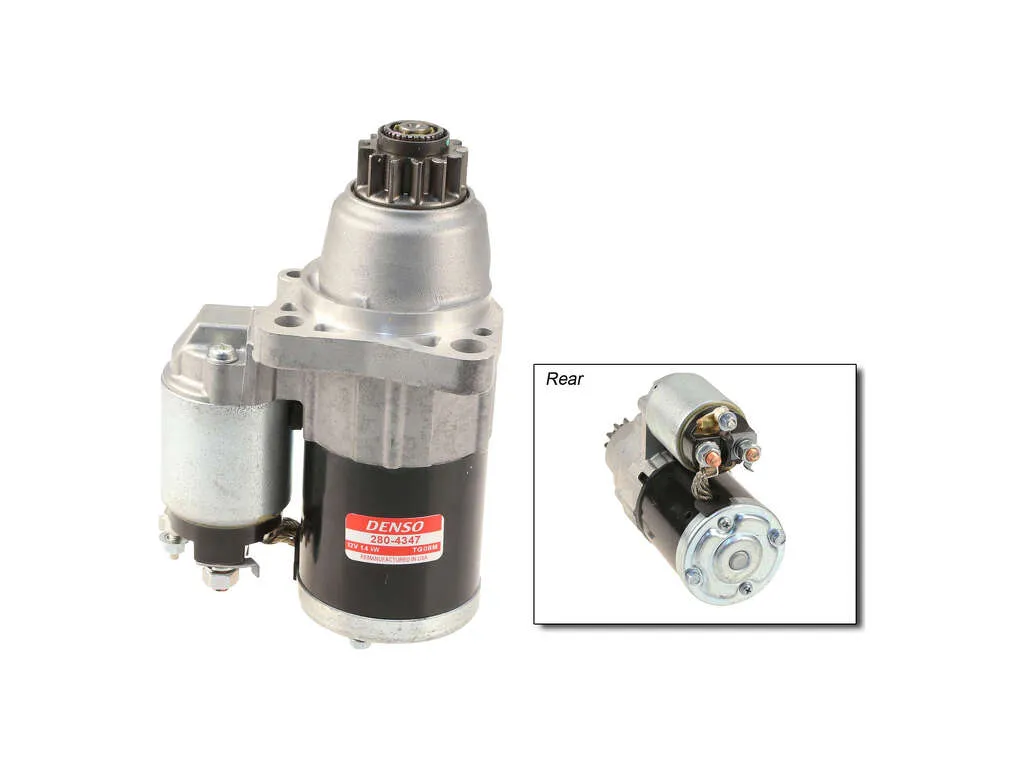 2017 Nissan Altima Starter 4 Cyl 2.5L Denso
