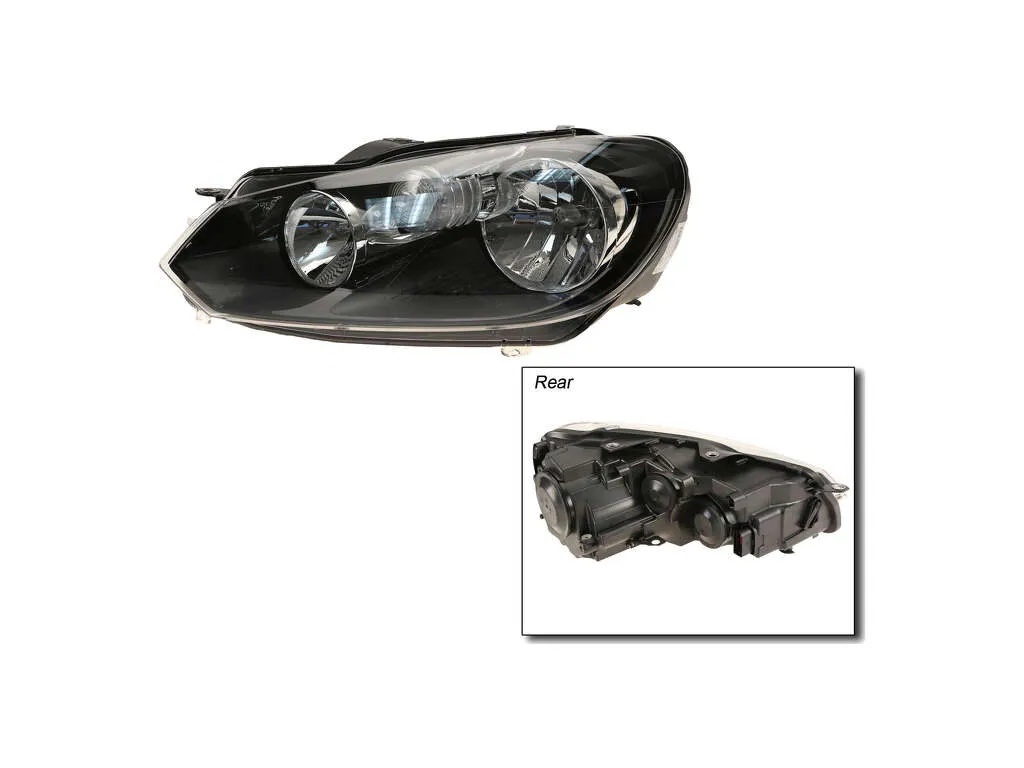 2012 Volkswagen Golf R Headlight Assembly  - Left Hella