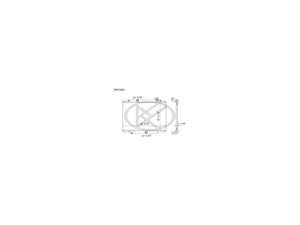 2018 Mazda CX-9 Radiator Koyo Cooling