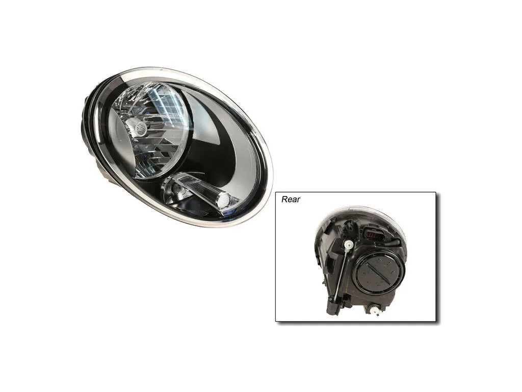 2017 Volkswagen Beetle Headlight Assembly  - Left Hella