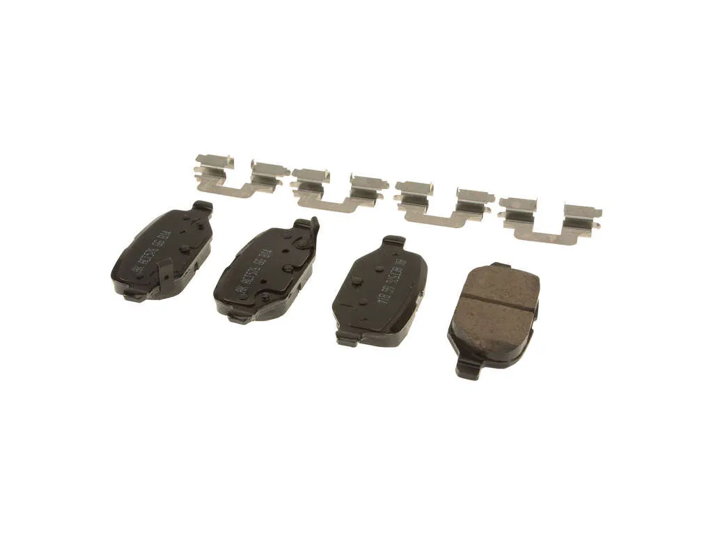 2018 Fiat 500 Disc Brake Pad Set  - Rear Akebono
