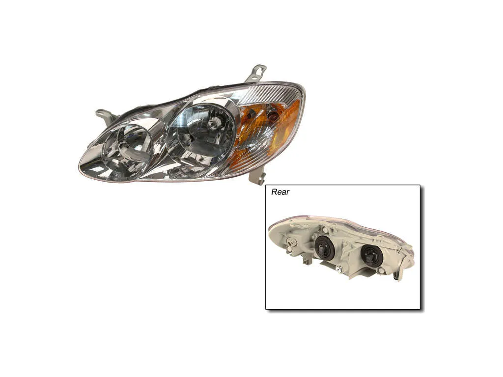 2004 Toyota Corolla Headlight Assembly  - Left TYC