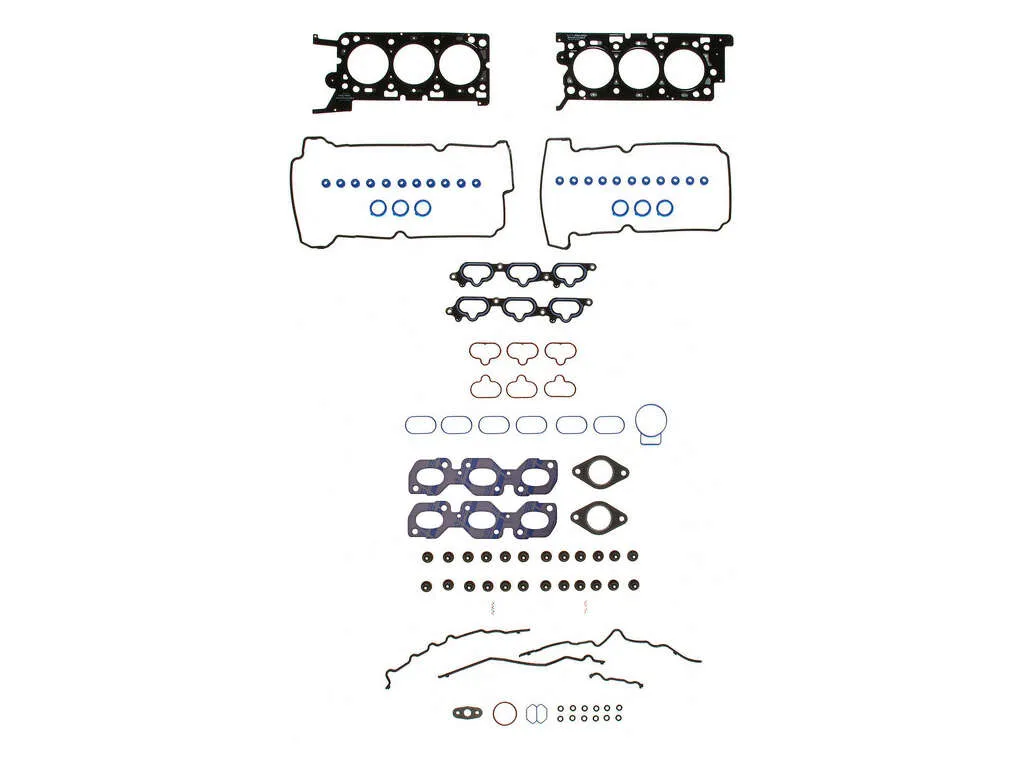 2002 Mazda Tribute Engine Cylinder Head Gasket Set 6 Cyl 3.0L Fel-Pro