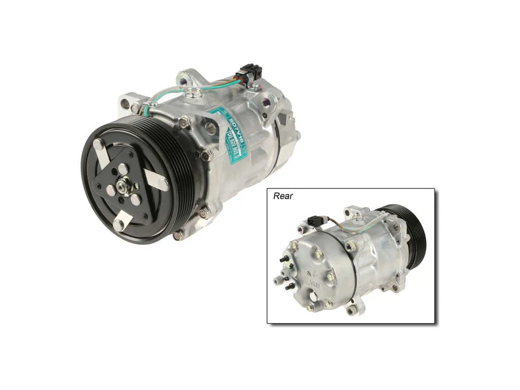 2002 Volkswagen EuroVan A/C Compressor Sanden