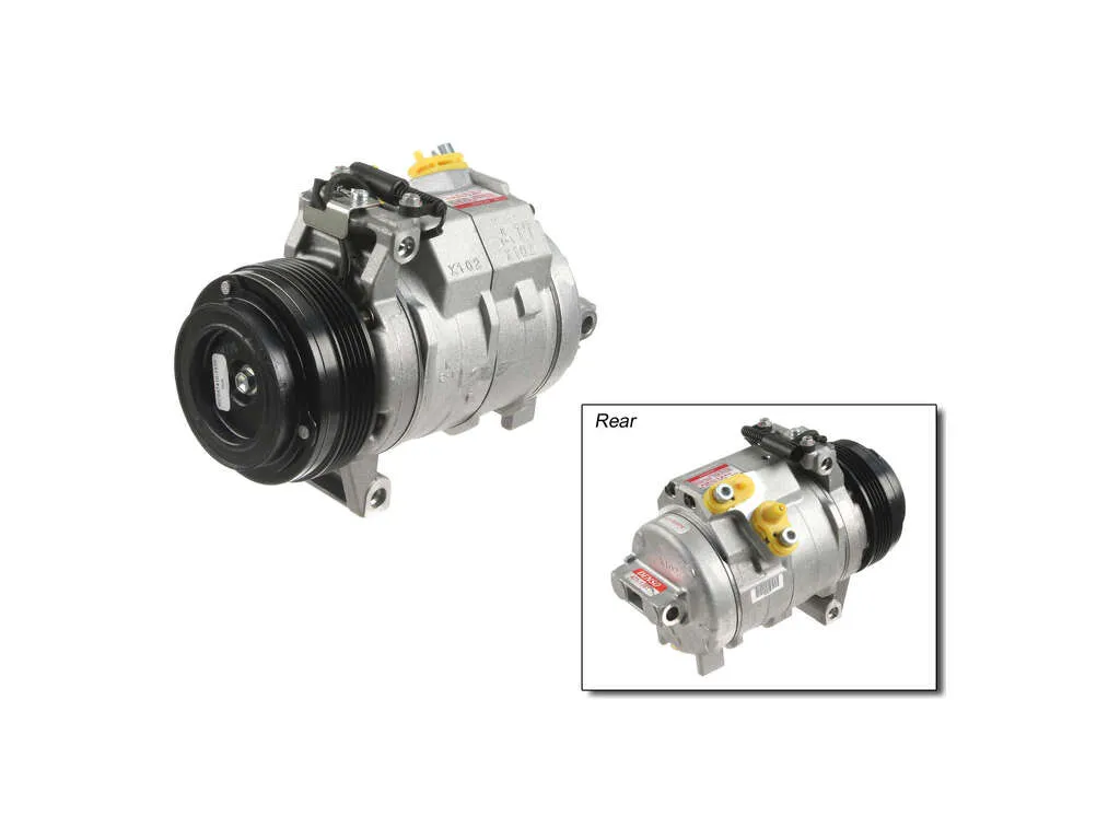 2002 BMW X5 A/C Compressor 6 Cyl 3.0L Denso