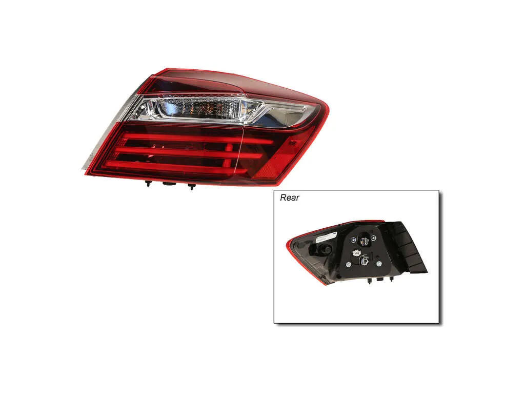 2016 Honda Accord Tail Light Assembly  - Right Outer TYC