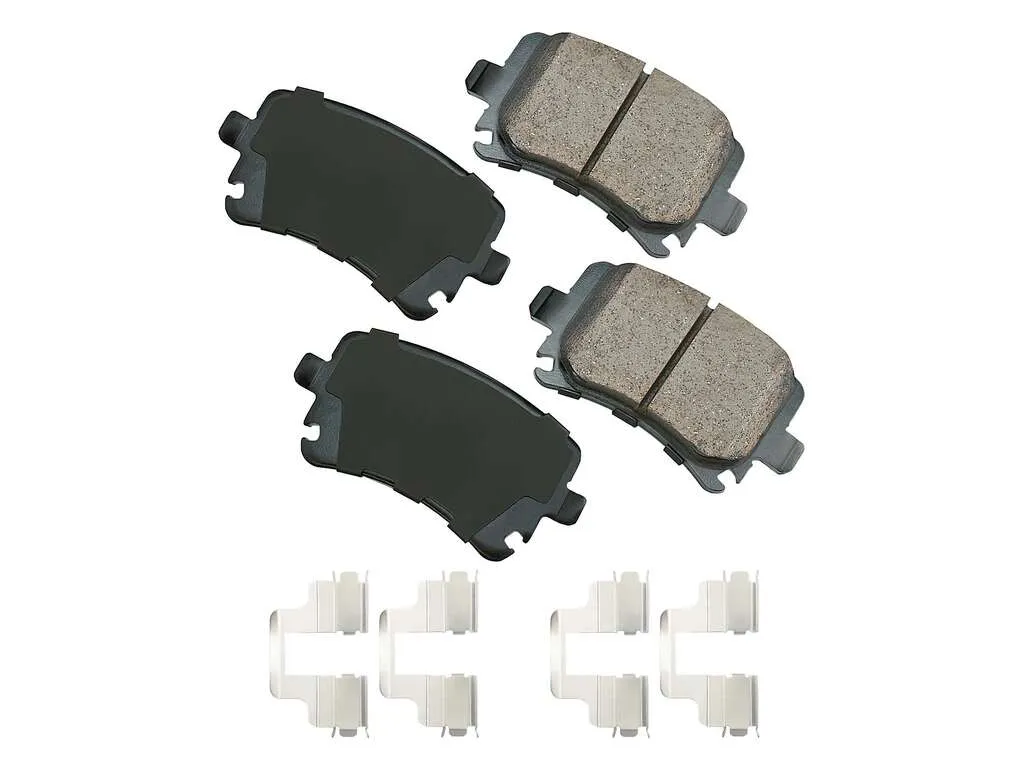 2007 Audi A4 Quattro Disc Brake Pad Set  - Rear Akebono