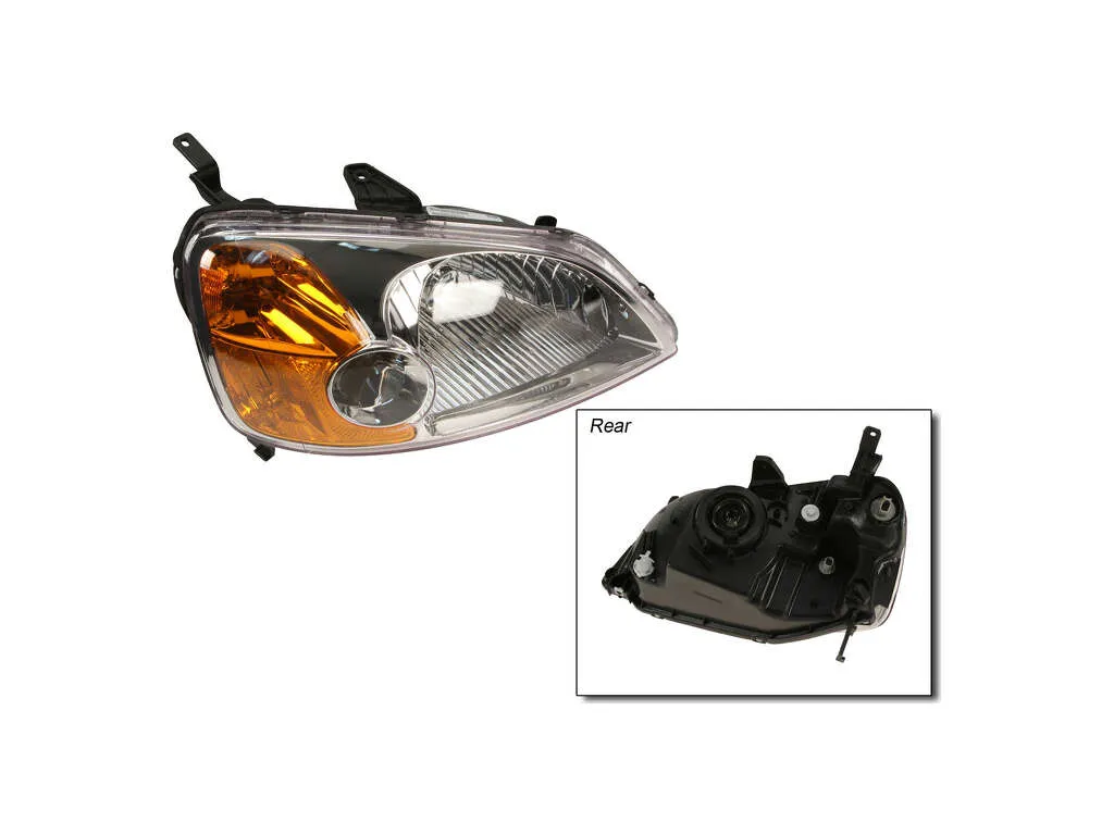 2002 Honda Civic Headlight Assembly  - Right TYC