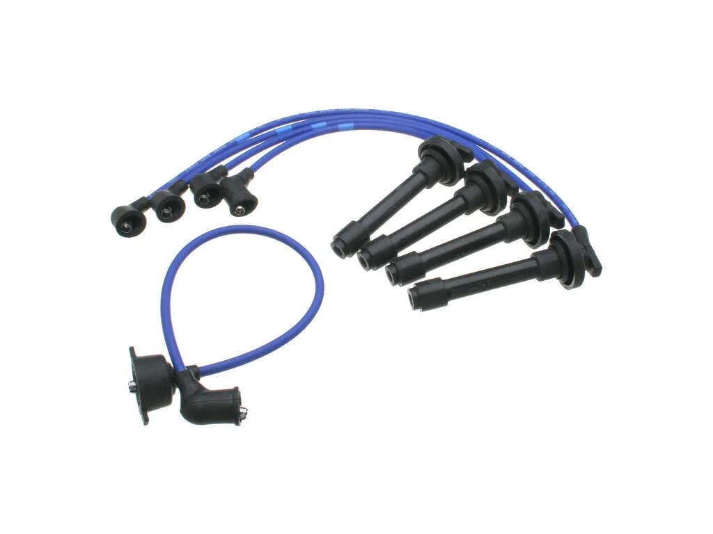 1990 Honda Prelude Spark Plug Wire Set 4 Cyl 2.1L NGK