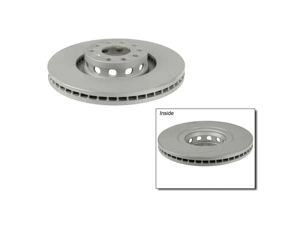 2002 Audi A8 Quattro Disc Brake Rotor  - Front Zimmermann Coated