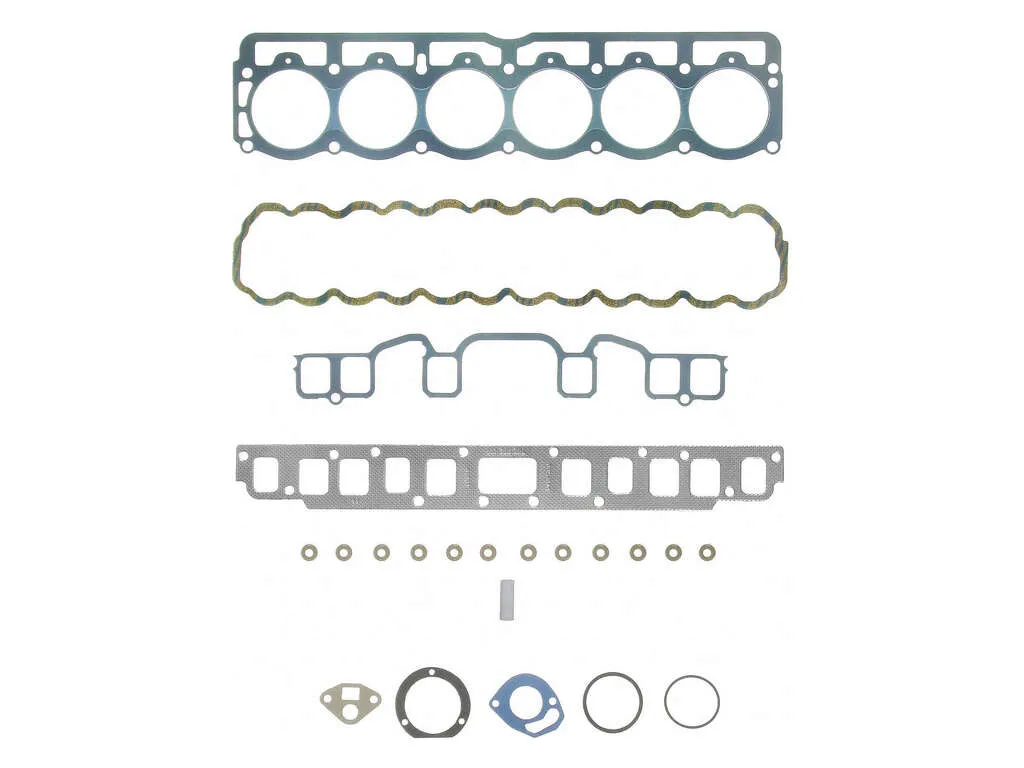 1990 Jeep Wrangler Engine Cylinder Head Gasket Set 6 Cyl 4.2L Fel-Pro