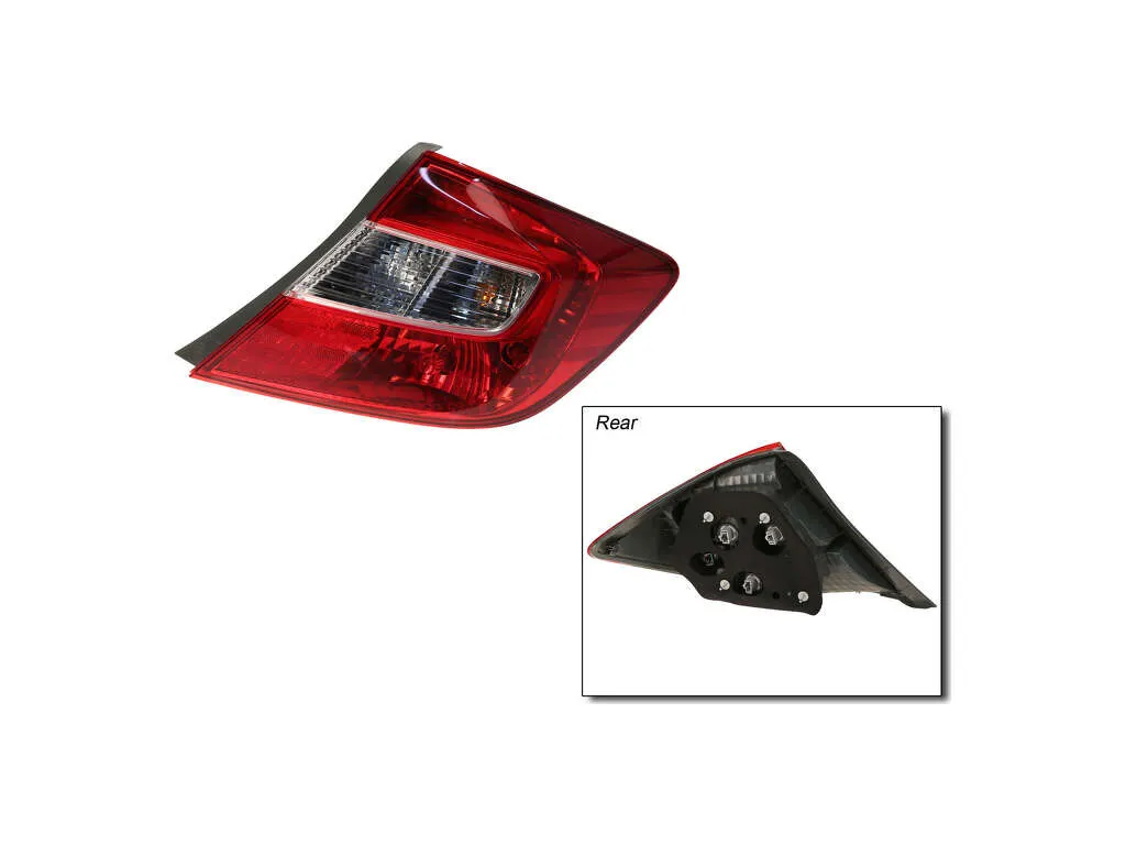 2012 Honda Civic Tail Light Assembly  - Right TYC