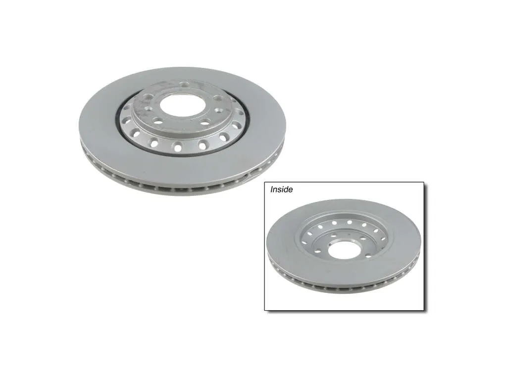 2007 Audi A8 Quattro Disc Brake Rotor  - Rear Zimmermann Coated