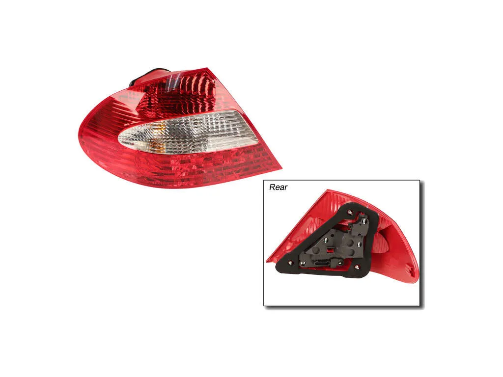 2007 Mercedes-Benz CLK63 AMG Tail Light Lens  - Left Genuine