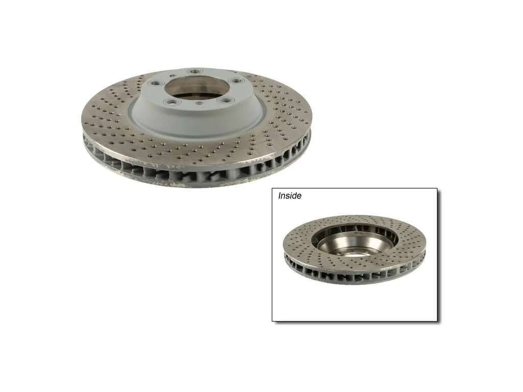 2010 Porsche 911 Disc Brake Rotor  - Front Left Sebro