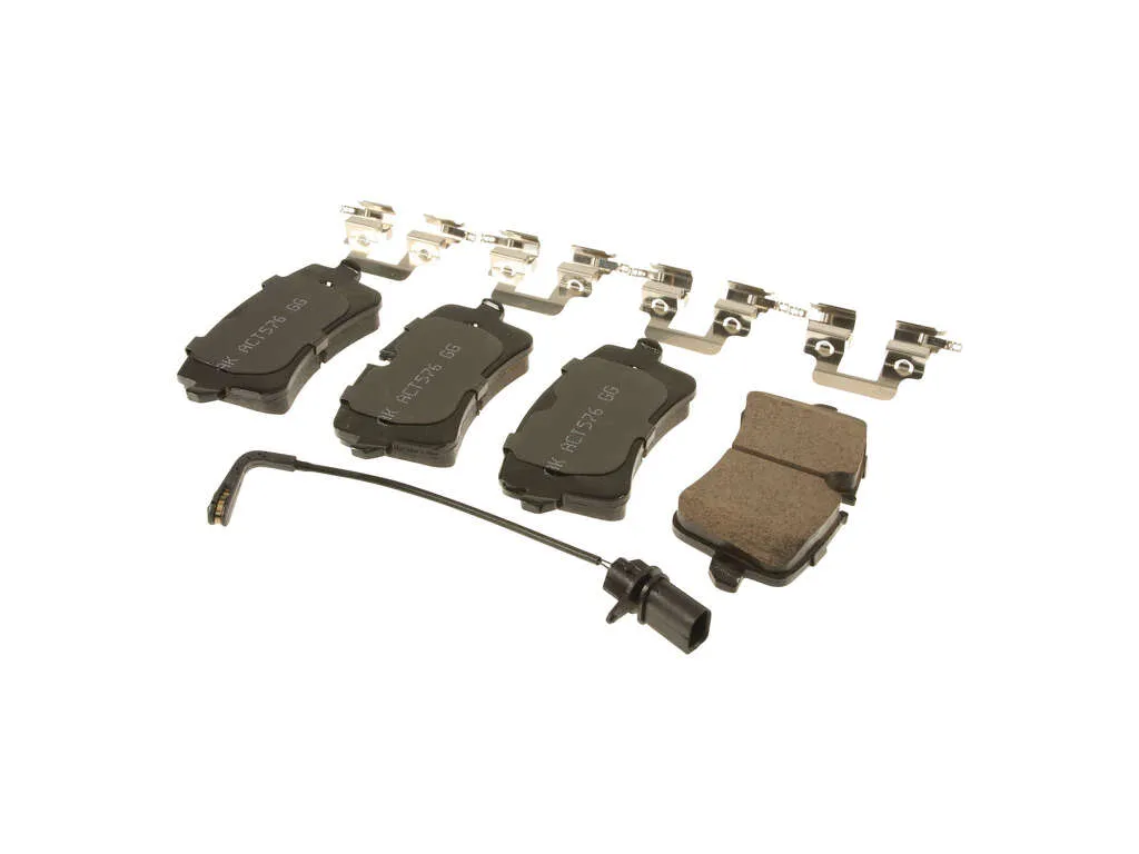 2017 Audi A8 Quattro Disc Brake Pad Set  - Rear Akebono