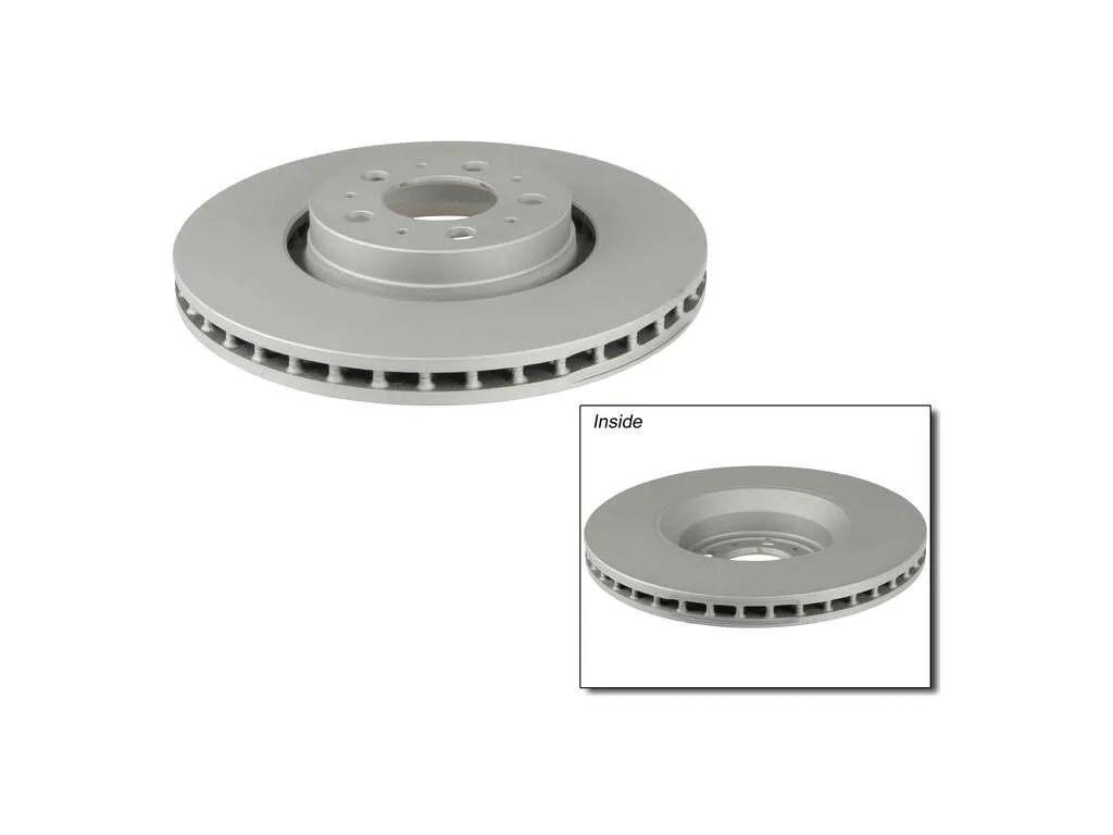 2009 Volvo XC90 Disc Brake Rotor  - Front Zimmermann Coated
