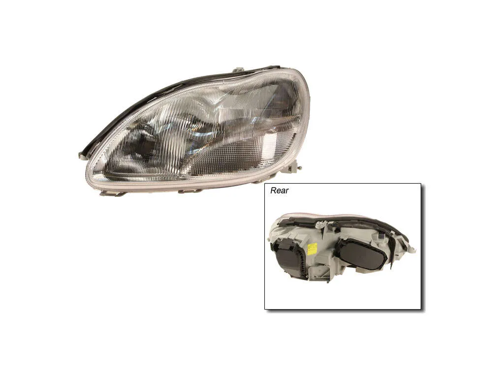 2002 Mercedes-Benz S600 Headlight Assembly  - Left Magneti Marelli