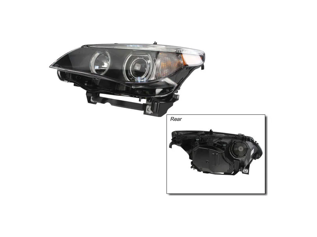 2007 BMW 530xi Headlight Assembly  - Left Hella