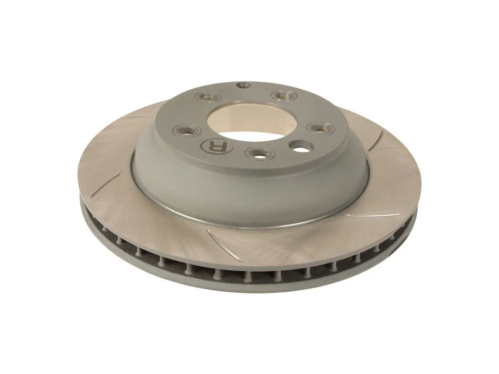 2003 Porsche Cayenne Disc Brake Rotor Set  - Rear Sebro Slotted