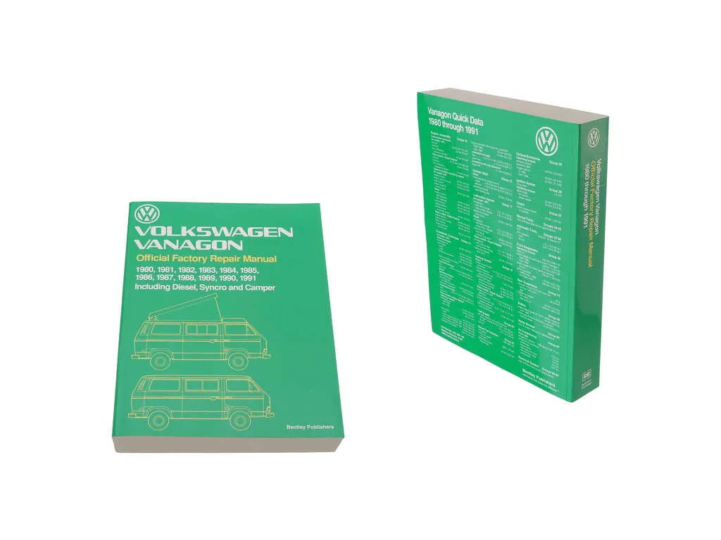 1981 Volkswagen Vanagon Repair Manual Bentley