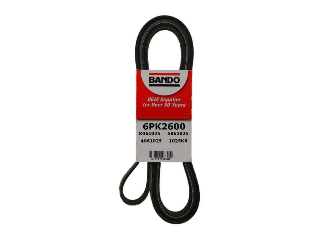 2002 Chevrolet Express 3500 Accessory Drive Belt 8 Cyl 8.1L Bando