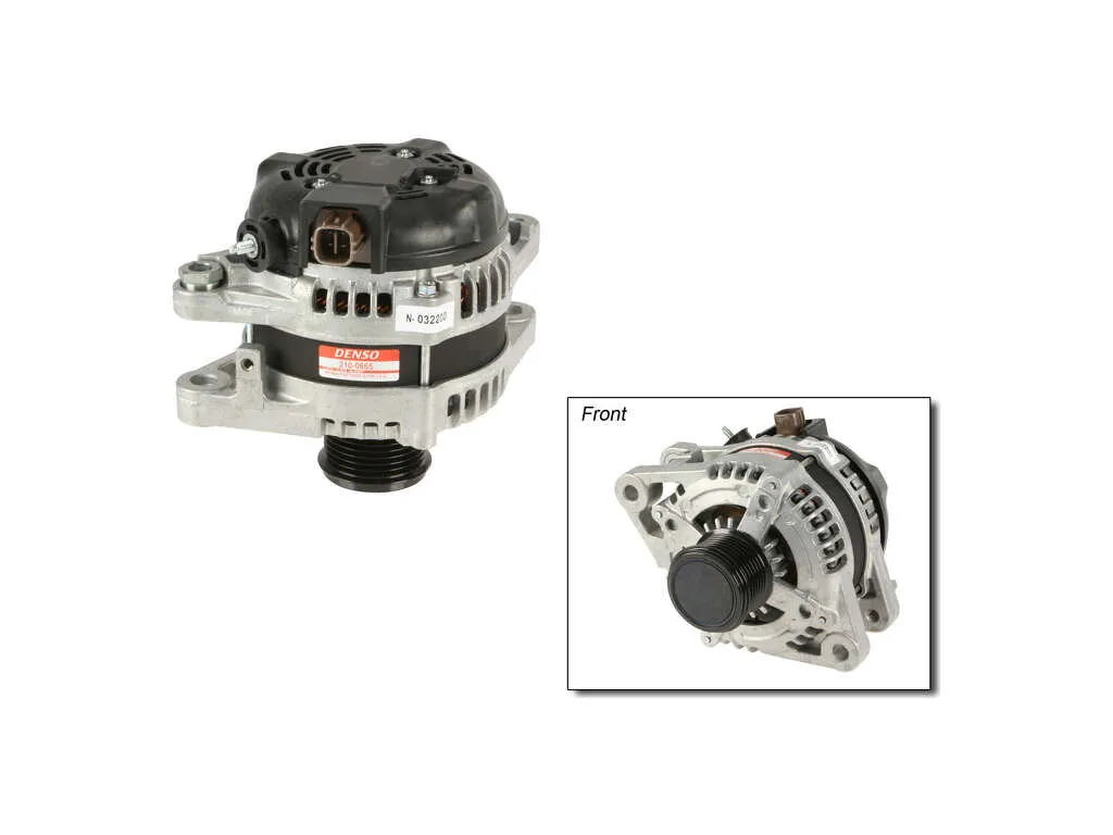 2007 Toyota RAV4 Alternator 6 Cyl 3.5L Denso