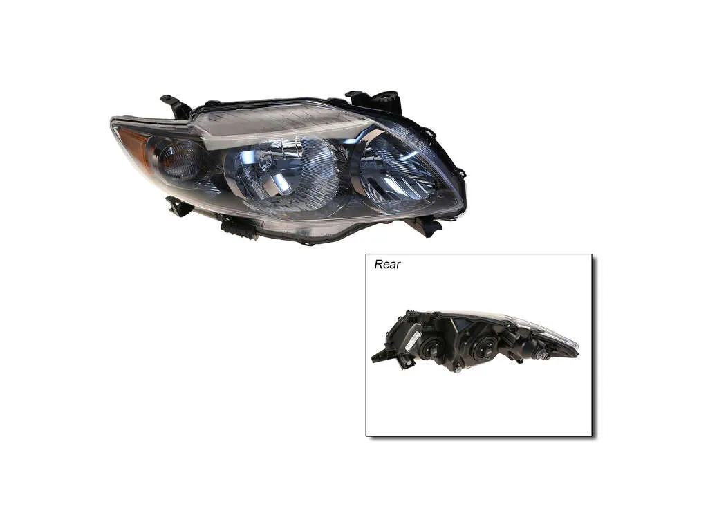 2011 Toyota Corolla Headlight Assembly  - Right TYC